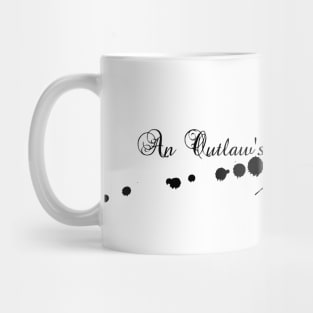 An Outlaw's Journal (logo) Mug